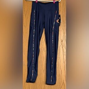 Certo By Northwest NFL Women's Chicago Bears Assembly Leggings, Navy Medium